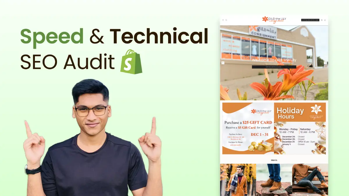 gild the lily shopify speed audit